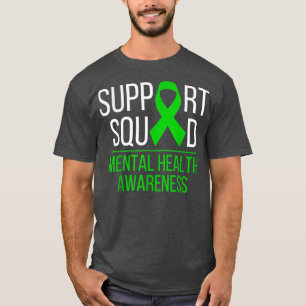 Camiseta Verde de Sensibilização para a Saúde Mental da Fam