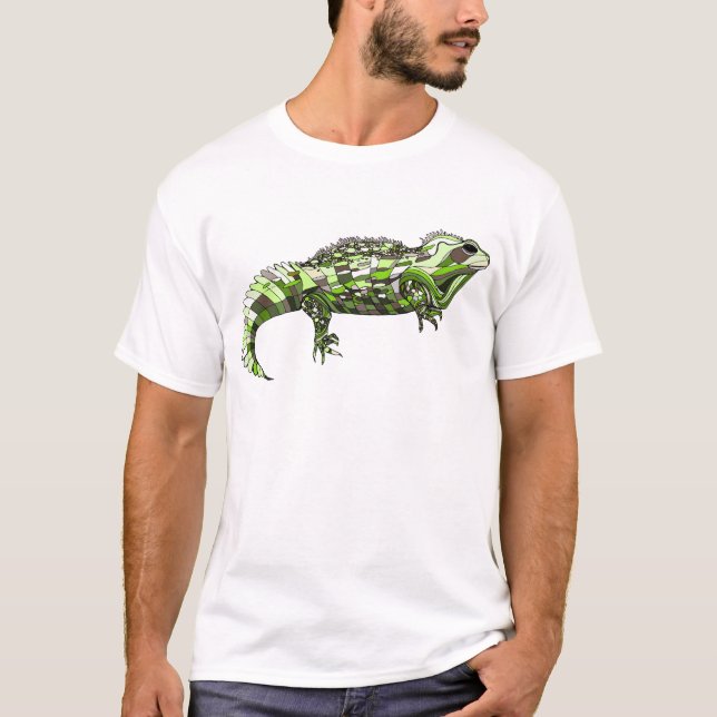 Camiseta Verde de Tuatara (Frente)