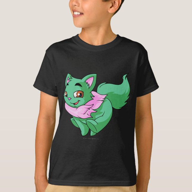 Camiseta Verde de Wocky (Frente)