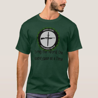 Camiseta Verde do t-shirt de GLAZS