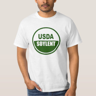 CAMISETA VERDE DO USDA SOYLENT