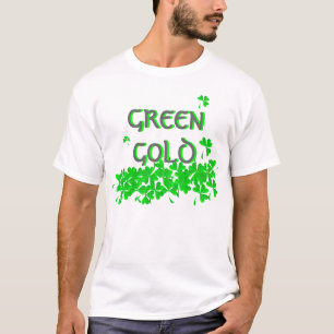 Camiseta Verde Dourado