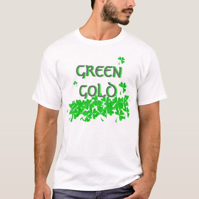 Camiseta Verde Dourado (Frente)