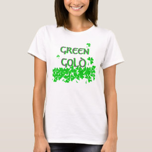 Camiseta Verde Dourado