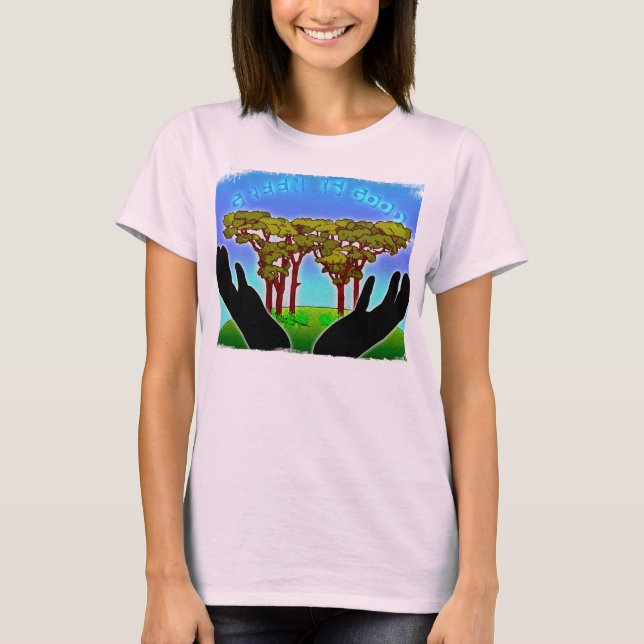 Camiseta Verde É Bom (4 Dela) (Frente)