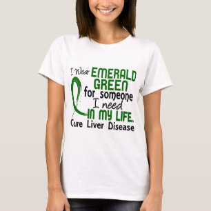 Camiseta Verde esmeralda para alguém eu preciso a infecç