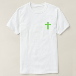 Camiseta Verde Eu Acredito Em Jesus T-Shirt