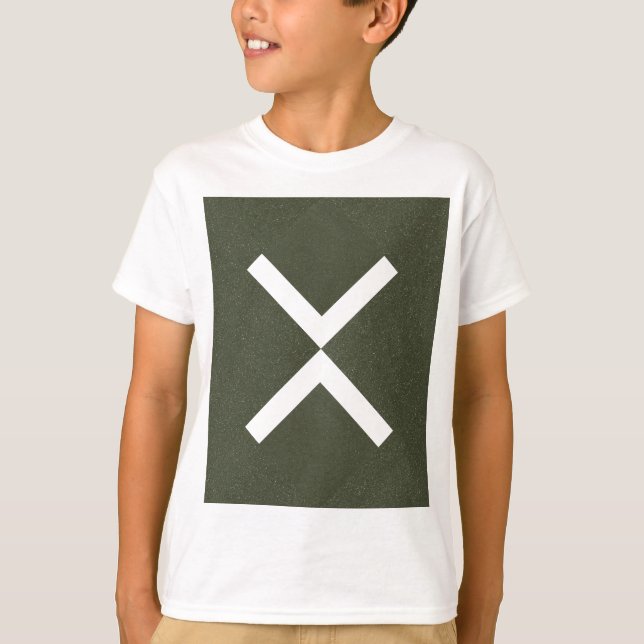 Camiseta Verde - Fator X mínimo (Frente)