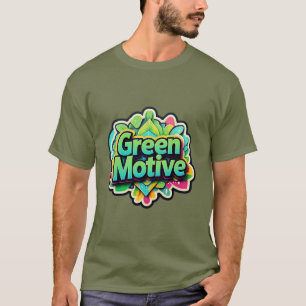 Camiseta Verde Inspirada na Natureza