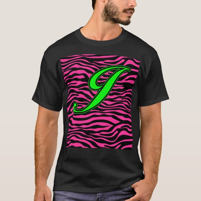 CAMISETA VERDE J DA ZEBRA DO ROSA QUENTE (Frente)