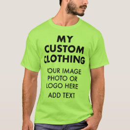 Camiseta Verde Lima Personalizada para HOMENS