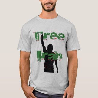 Camiseta Verde livre de Irã