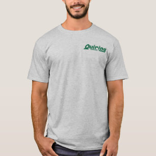 Camiseta "Verde" no t-shirt cinzento