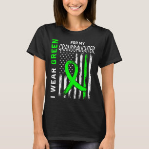 Camiseta Verde Para A Minha Avó Doença Renal Awarenes