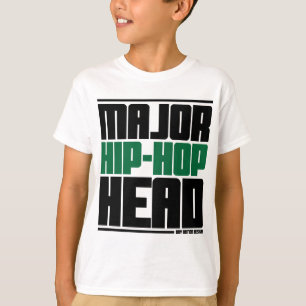 Camiseta Verde principal principal de Hip Hop