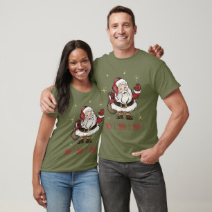 Camiseta Verde Santa Claus Fatigue
