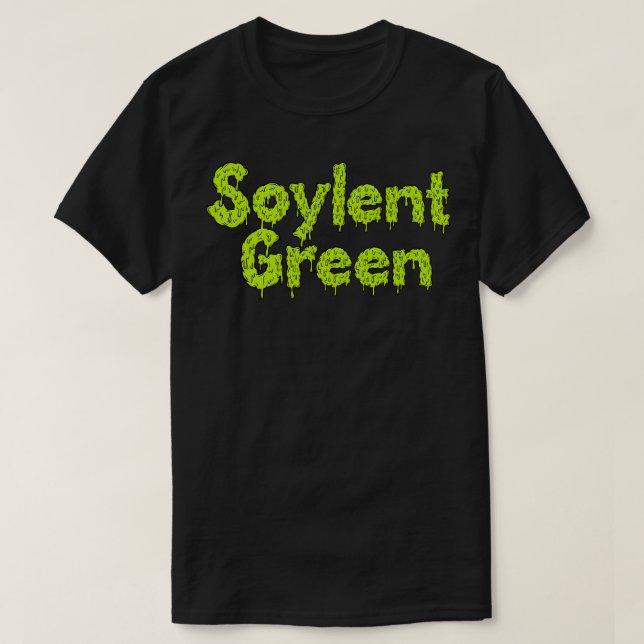 Camiseta Verde Soylent (Frente do Design)