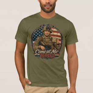 Camiseta Verde 'Venha Até Mim Irmão'