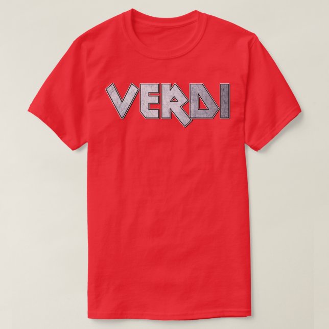 Camiseta Verdi (Frente do Design)