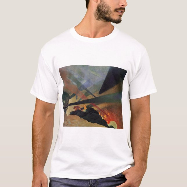 Camiseta Verdun (1ª Cena de Batalha da Guerra Mundial) (por (Frente)