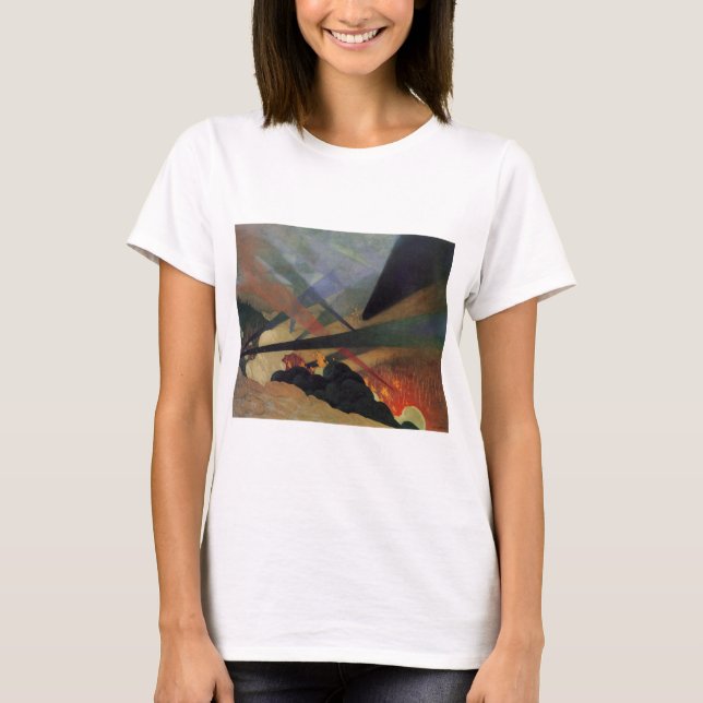 Camiseta Verdun (1ª Cena de Batalha da Guerra Mundial) (por (Frente)