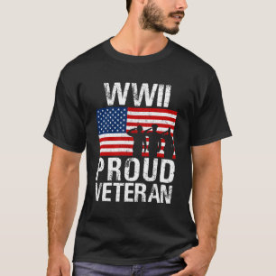 Camiseta Vereador Da Segunda Guerra Mundial Orgulhoso Wwii