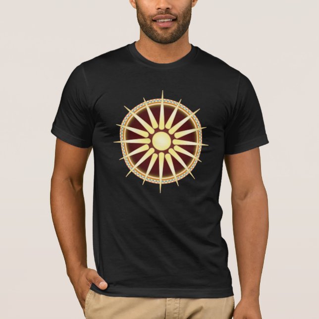 Camiseta Vergina Sun ( versão 3 ) (Frente)