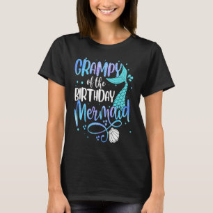 Camiseta Vergonha Da Família De Sereias De Aniversário