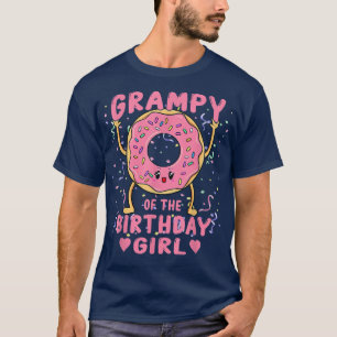 Camiseta Vergonha Da Festa De Rosquinha Rosa De Aniversário
