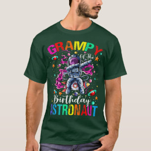 Camiseta Vergonha Do Tema Espacial Do Astronauta De Anivers
