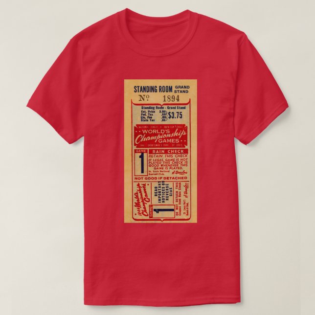 Camiseta Verificação de Chuva (Frente do Design)