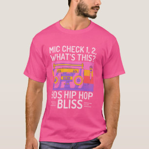 Camiseta Verificação de Microfone 1, 2, O Que É Isso Felici