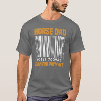 Camiseta Verificação de Pais de cavalos para pagamento de P