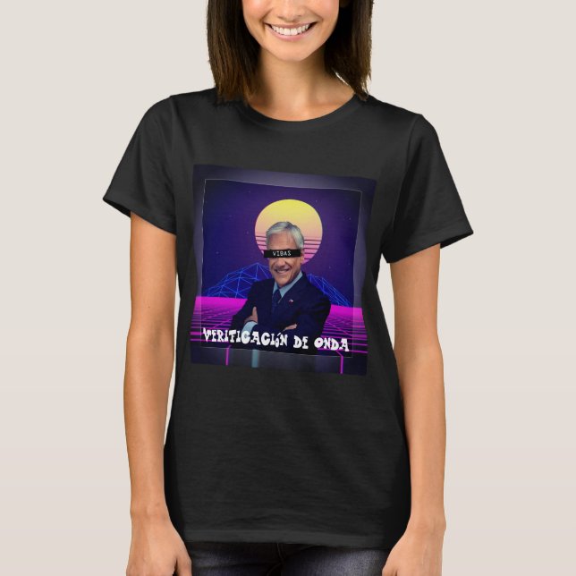 Camiseta Verificação de Vaporwave (Frente)