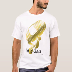 Camiseta Verificação do Mic/desgaste de Statick