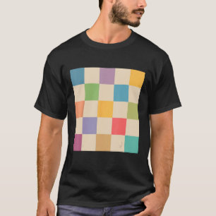 Camiseta Verificação Estética do Quadro de Controlo Colorid