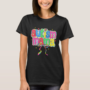 Camiseta Verificado Autismo Mama Coquette Arco Autism Aware