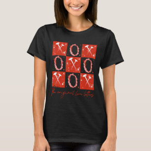 Camiseta Verificado Valentine Xoxo As Originais Cartas de A