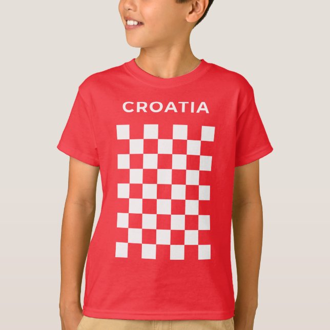 Camiseta Verificador Croata Branco (Frente)