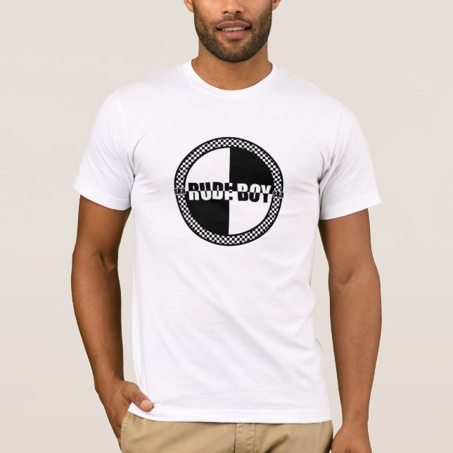 Camiseta Verificador rude do menino (Frente)