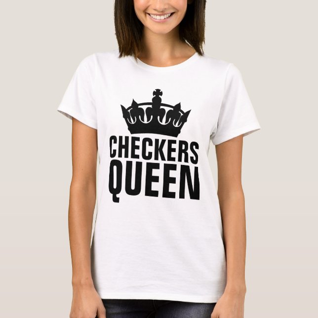 Camiseta VERIFICADORES T-shirts DE RAINHA (Frente)
