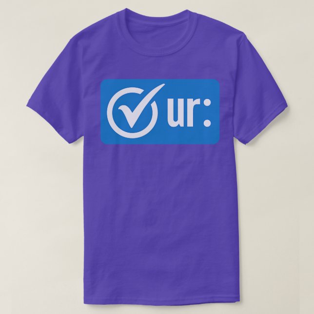 Camiseta Verificar Colon UR (Frente do Design)