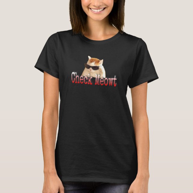 Camiseta Verificar Gato de Mosto (Frente)