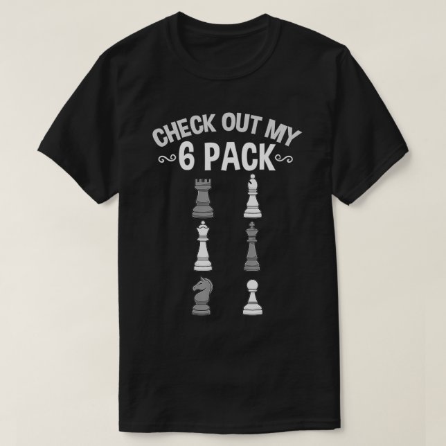 Camiseta Verificar Meu Xadrez Do Si Pack (Frente do Design)