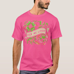 Camiseta Verifique-me o Dia de São Patrício do fígado
