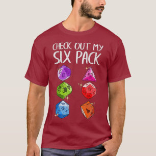 Camiseta Verifique meu Piada de disco de jogos do Si Pack E