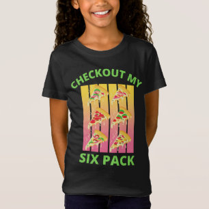 Camiseta VERIFIQUE MINHA pizza DE SEIS PACOTES