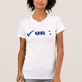 Camiseta Verifique o COR UR: T-Shirt