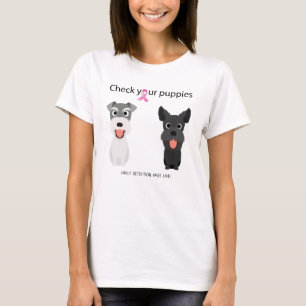 Camiseta Verifique Seu Cãezinho Engraçado Consciência do Ca