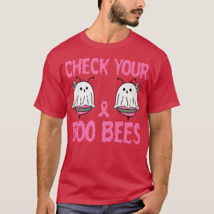 Camiseta Verifique seu Cancer de mama de abelha